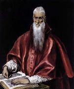 St Jerome as a Scholar GRECO, El